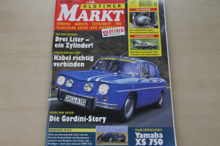 Deckblatt Oldtimer Markt (01/2001)
